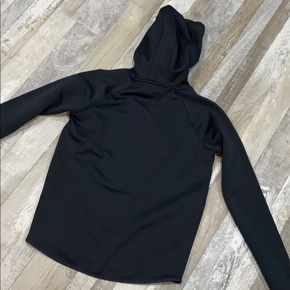 Women’s Black & Teal UA Storm Hooded Sweatshirt - Picture 8 of 8